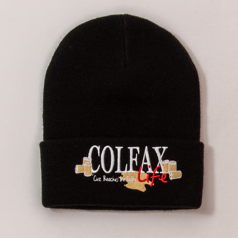 303 Boards - Colfax Life Beanie (Black/Grey) *SALE